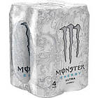 Monster Energy Ultra White Can 0.5l 4-pack
