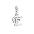 Thomas Sabo Letter E Pavé Pendant Berlock (Dam)