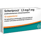 Scheriproct Suppositorium 1.3mg/1mg 12st