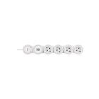 Deltaco 4-Way 2xUSB 1.4m