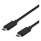 Deltaco 3A USB C - USB C 3.1 0,5m