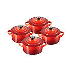 Le Creuset Mini Grytset 4 delar