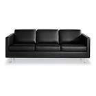DUX Johan Soffa Läder (3-sits)