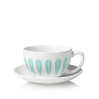 Lucie Kaas Lotus Teacup med Fat 22cl