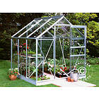Halls Popular Växthus 3.8m² (Aluminium/Glass)