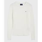 Gant Stretch Cotton Cable Crew Neck Sweater (Dam)