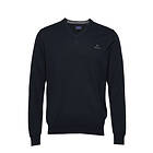 Gant Classic Cotton V-neck Sweater (Herr)