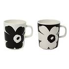 Marimekko Unikko Mugg 25cl 2-pack