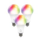 Deltaco SH-LE27RGB 810lm E27 9W 3-pack (Kan dimmes)