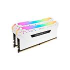 Corsair Vengeance White RGB LED Pro DDR4 3200MHz 2x16GB (CMW32GX4M2E3200C16W)