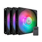 Cooler Master MasterFan Sickle Flow ARGB PWM 120mm LED 3-pack