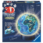 Ravensburger 3D Puzzle Night Edition Globe 72 Bitar