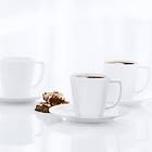 Rosendahl Grand Cru Kaffekopp med asjett 26cl 4-pack