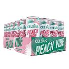 Celsius White Peach Vibe Can 355ml 24-pack