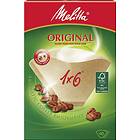 Melitta Original 1x6 Kaffefilter 40st