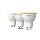 Philips Hue White Ambiance GU10 Spotlight 3-pack