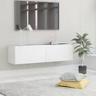 vidaXL TV Cabinet White 120x30x30 cm Chipboard