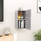 vidaXL Wall Mounted TV Cabinets 2 pcs Concrete Grey 30.5x30x30 cm