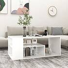 vidaXL Coffee Table White 100x50x40 cm Chipboard