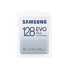 Samsung Evo Plus 2021 SDXC Class 10 UHS-I U3 V30 130MB/S 128GB