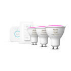 Philips Hue White and Color LED Starter Pack GU10 2000K-6500K 350lm 4,3W 3-pack