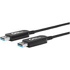 MicroConnect Premium Optic Fiber USB A - USB A 3.0 10m