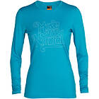 Icebreaker Merino 200 Oasis Crewe Thermal LS Shirt (Dame)