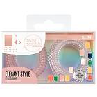 Invisibobble Slim Pink Glasses Hårsnodd 8-pack