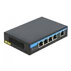 DeLock Gigabit Ethernet Switch 4 Port Poe + 1 RJ45 (87764)