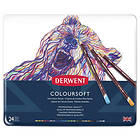 Derwent Coloursoft Pencils Färgpennor 24st