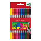 Faber-Castell Double-ended Felt-tip Pens Fiberpennor 20-pack