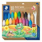 Staedtler Noris Junior Vaxkritor 18st
