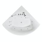 Bathlife Bubbelbadkar Rofylld Plus 140x140 (Hvit)