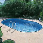 Planet Pool Premium Steel Wall Oval Pool 800x420x150cm