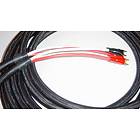 MarcusCables Black Silver Maestro Bi-wire 2Banana - 4Banana 1m