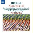 Busoni: Piano Music Vol 11 CD