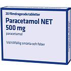 Paracetamol NET 500mg 20 Brustabletter