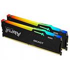 Kingston Fury Beast Black RGB DDR5 5200MHz 2x32GB (KF552C40BBAK2-64)
