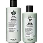 Maria Nila True Soft Duo Shampoo + Conditioner 350ml + 300ml