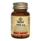 Solgar Biotin 1000mcg Vegetable 50 Kapslar