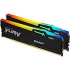Kingston Fury Beast Black RGB DDR5 6000MHz 2x16GB (KF560C40BBAK2-32)