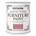 Rust-Oleum Chalky Finish Furniture Paint Dusky Pink 750ml