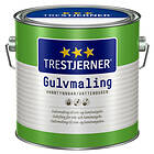Trestjerner Golvfärg Vattenburen Halvblank Vit 3L