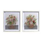 DKD Home Decor Maleri Vase (53 x 3 x 63 cm) (2 enheder)