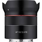 Samyang AF 18/2.8 for Sony FE