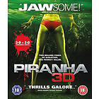 Piranha 3D 2D Blu-Ray