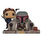 Funko POP! Boba Fett And Fennec On Throne Star Wars: The Mandalorian