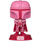 Funko POP! The Mandalorian With Grogu (Valentines Edition) Star Wars