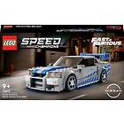 LEGO Speed Champions 76917 2 Fast Furious Nissan Skyline GT-R (R34)