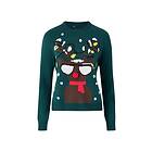 Only onlXmas Deco Stripe Christmas Sweater (Dam)